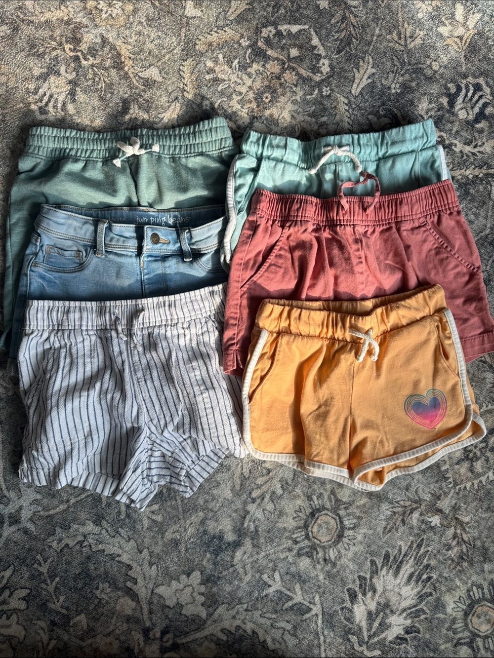 Bundle of 6 Girls Shorts